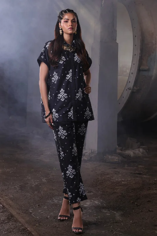 Fashionable Women's Wardrobe Stitched - Printed Cambric Kurta