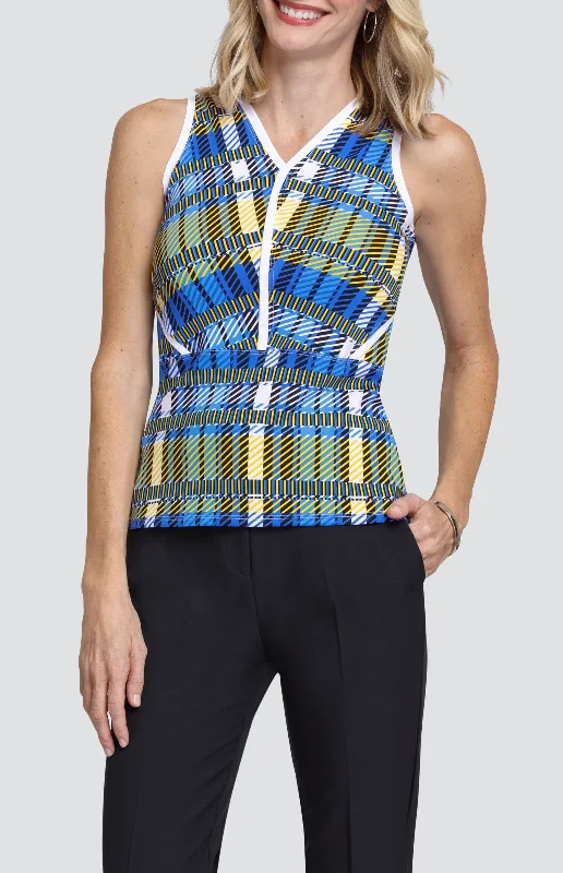 Women's Professional Apparel Blaire Tank - Uptown Plaid - FINAL SALE