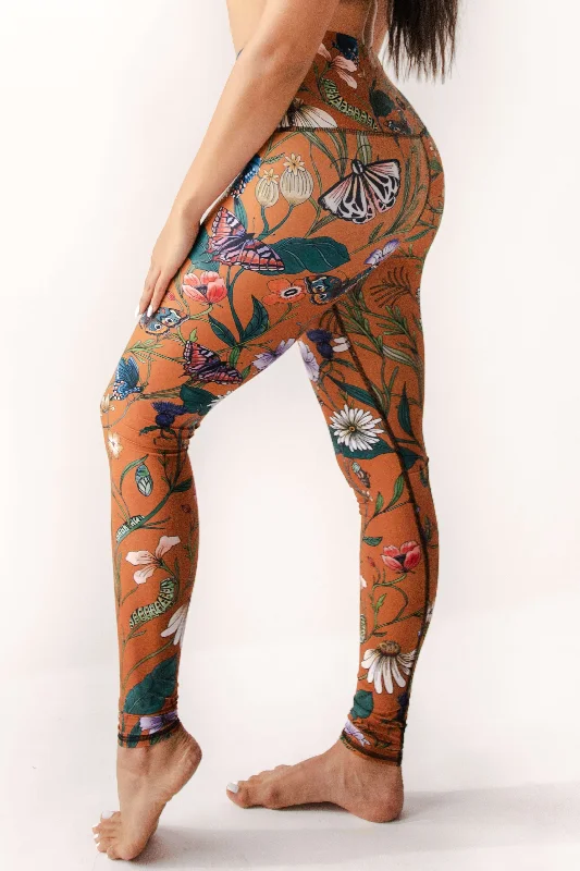 Vibrant Femme Fashion Emerge Printed Yoga Leggings