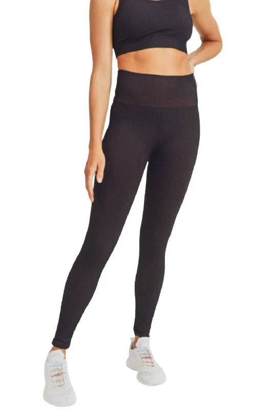 Women's Outfit Mono B Ribbed Dry Brush Leggings APH2996